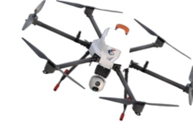 다목적 UAV 무선 원격 제어 드론 6 로터 10m/S 최대 속도